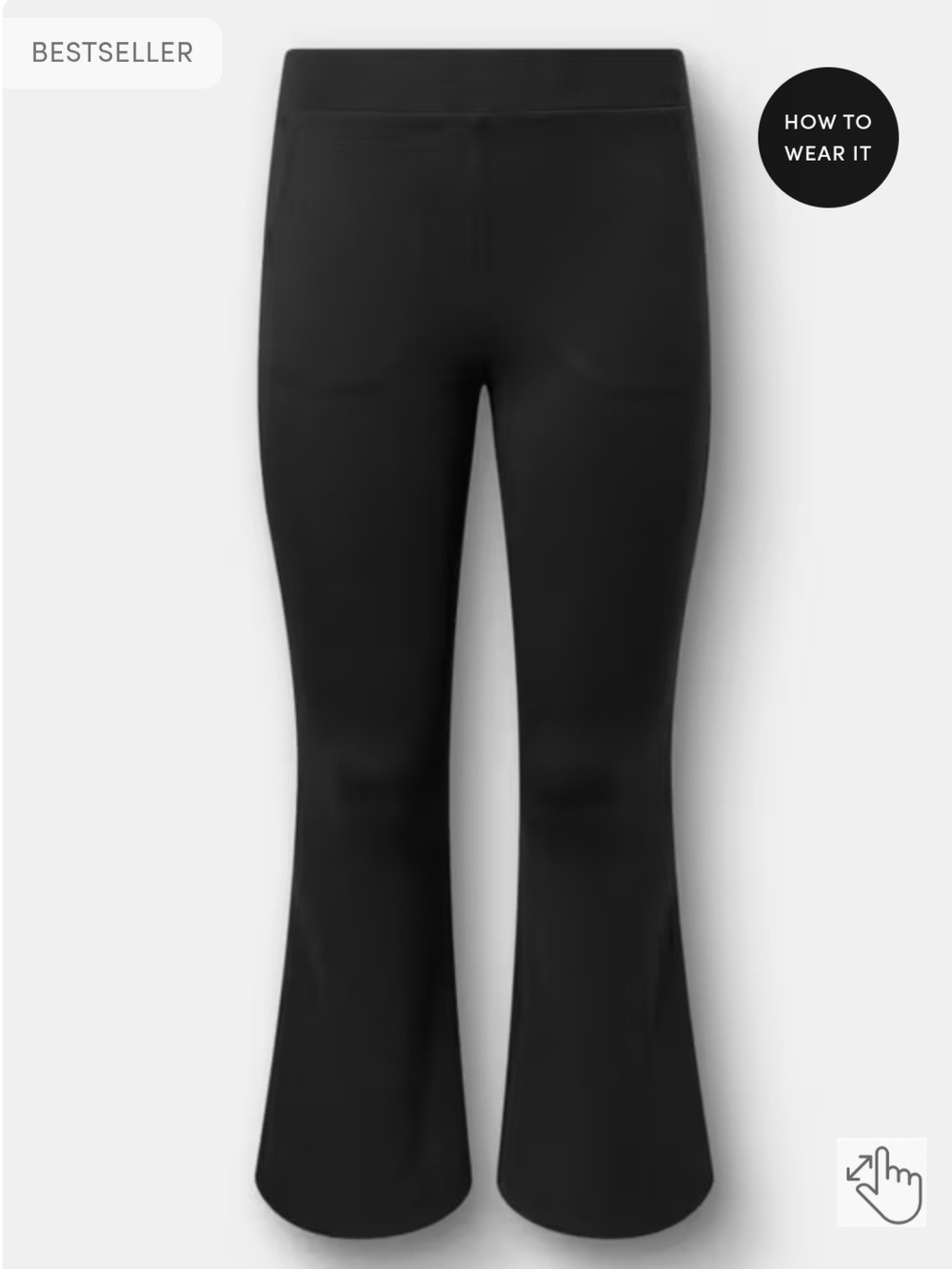 Torrid Full Length Pocket Flare Legging & Slit Slim Bootcut Pocket Legging